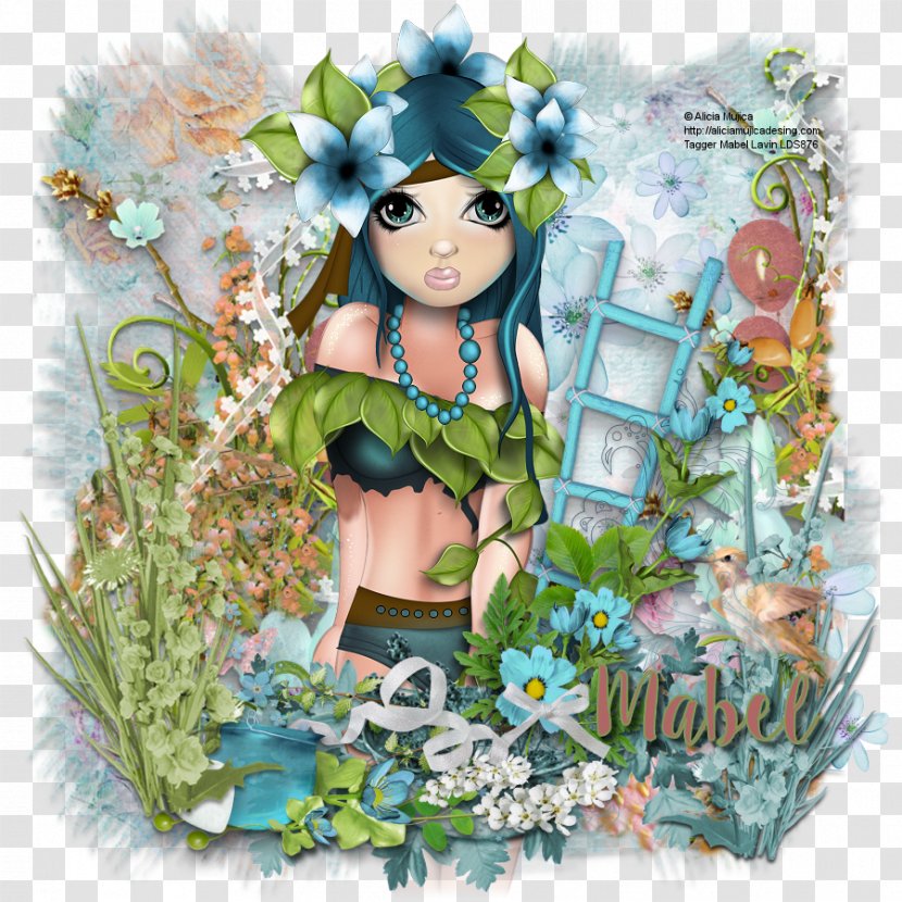 Floral Design Fairy Lilac - Fictional Character Transparent PNG
