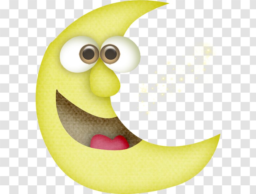 Moon U0647u0644u0627u0644 U0631u0645u0636u0627u0646 - Banana - Cartoon Transparent PNG