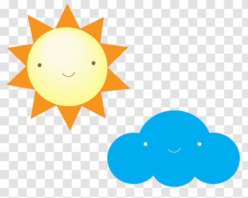 Graphic Design - Convention - Cloud And Sun Transparent PNG