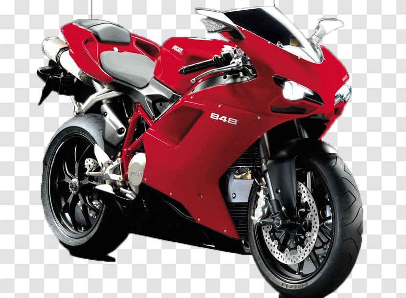 Ducati 848 Motorcycle 1098 Monster - Car Transparent PNG