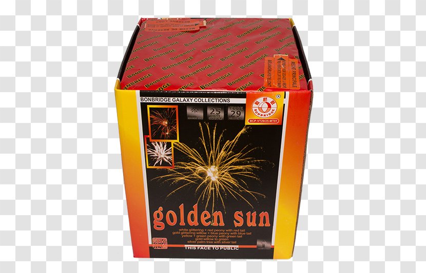 Carton - Box - Gold Sun Transparent PNG