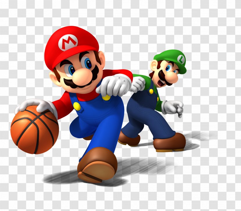 Mario Sports Mix & Luigi: Superstar Saga Wii - Figurine - Games Transparent PNG