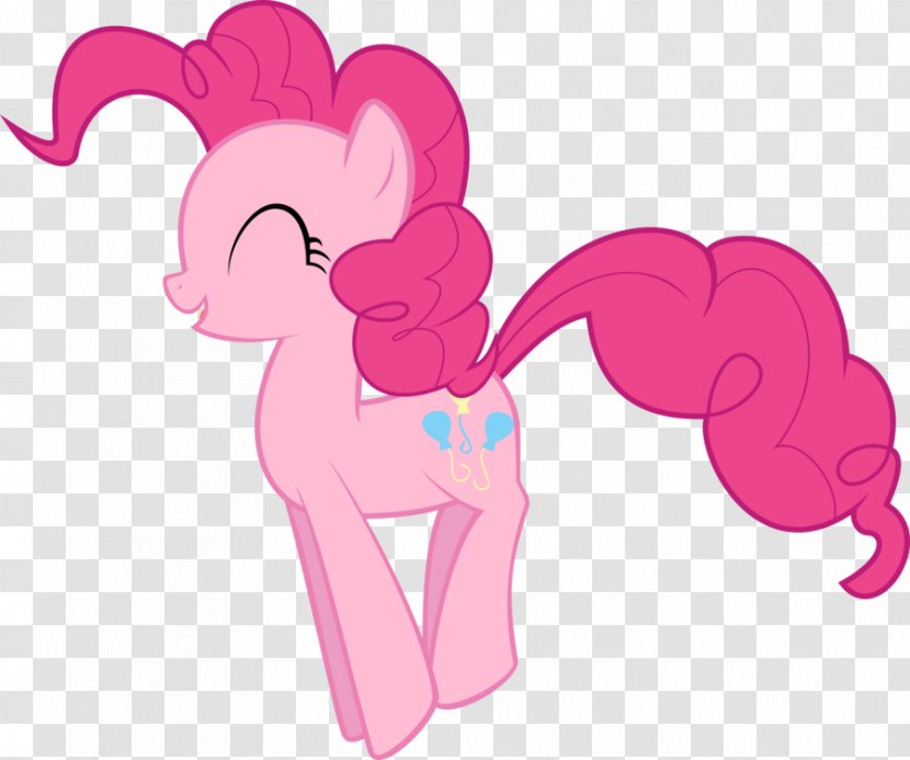 Pony Pinkie Pie Rarity Applejack Ekvestrio - Watercolor - Heart Transparent PNG