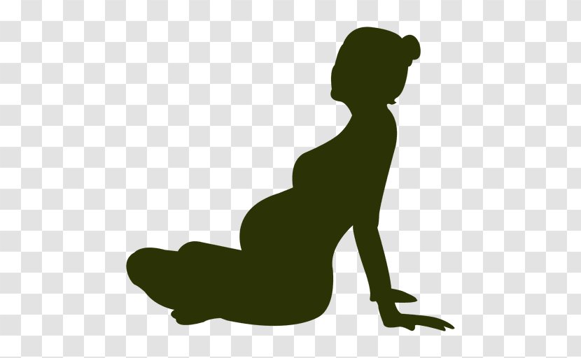 Yoga Pregnancy Woman Asana - Grass Transparent PNG