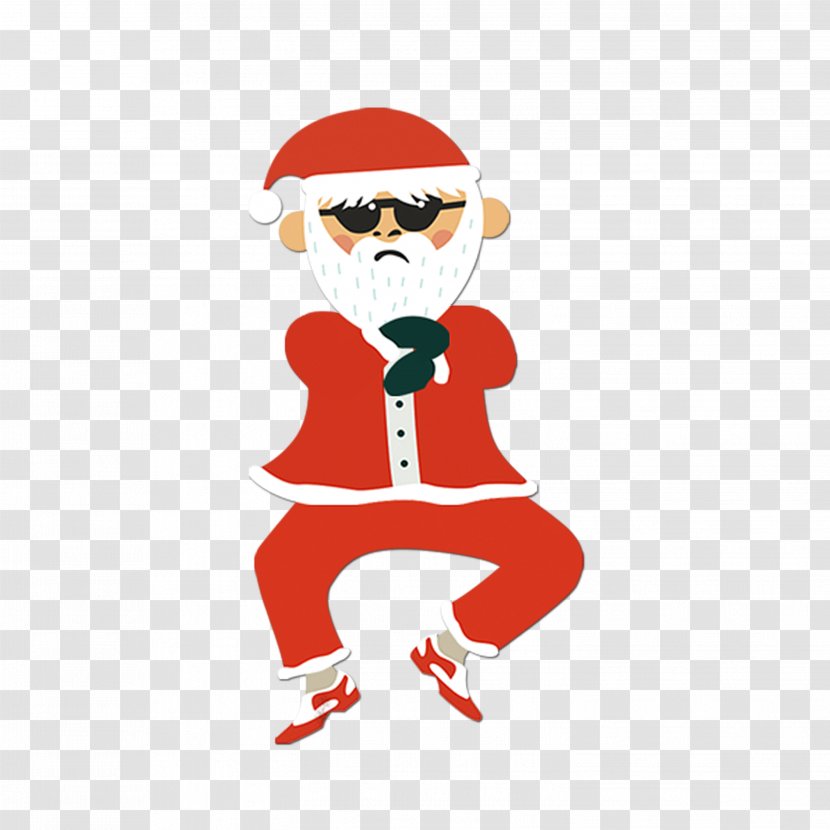 Santa Claus Christmas Cartoon - Decoration - Funny Transparent PNG
