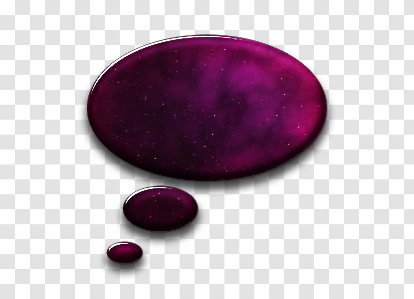 Thought Clip Art - Purple Bubbles Transparent PNG
