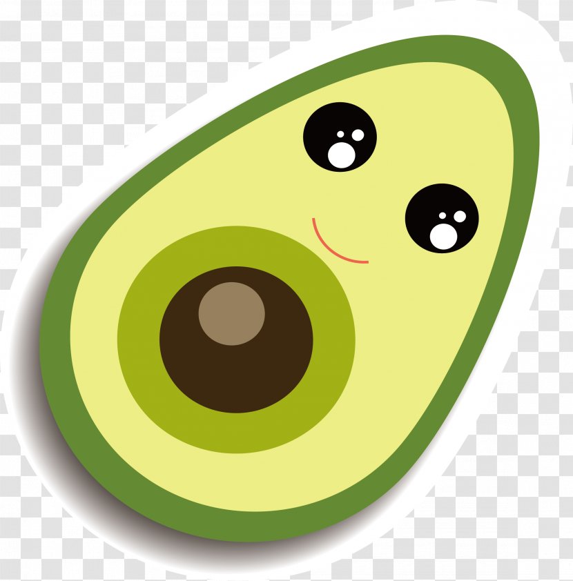 Guacamole Avocado Cartoon Clip Art - Green Transparent PNG