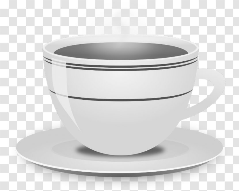 Saucer Coffee Cup Teacup Clip Art - Serveware Transparent PNG