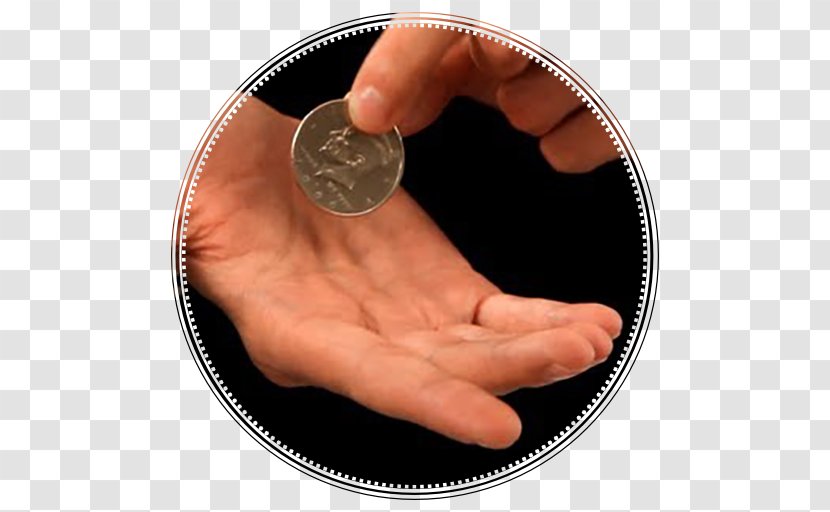خدع سحرية بسيطة وسهلة YouTube Coin Magic Game - Finger - Trick Transparent PNG