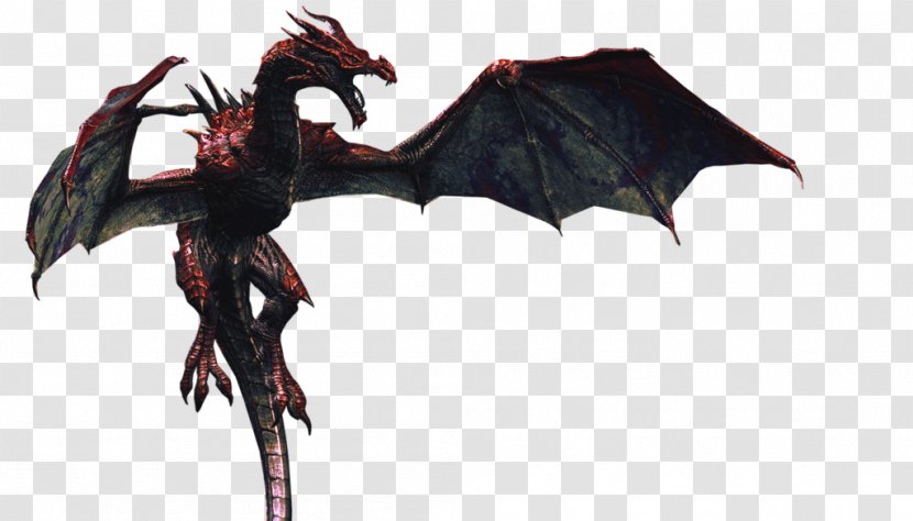 The Elder Scrolls V: Skyrim Dragon Clip Art - Mythical Creature - Realistic Photos Transparent PNG