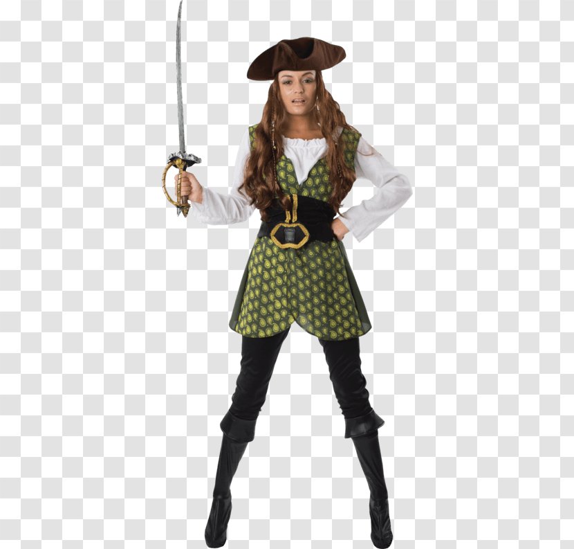 Costume Party Clothing Woman Piracy - Headgear Transparent PNG