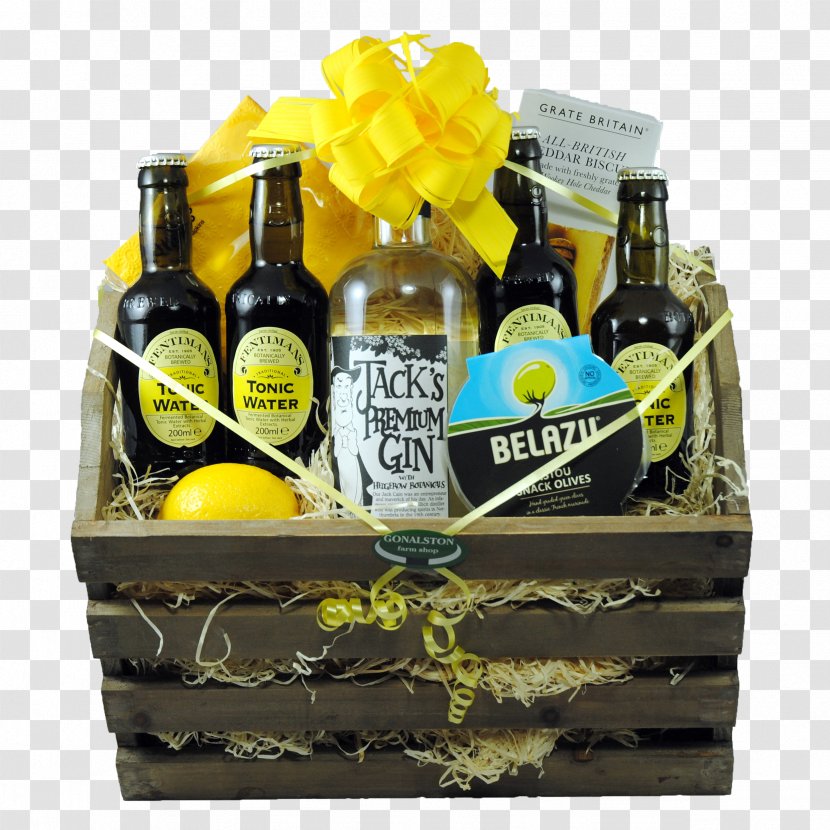 Liqueur Food Gift Baskets Hamper - Alcoholic Beverage Transparent PNG