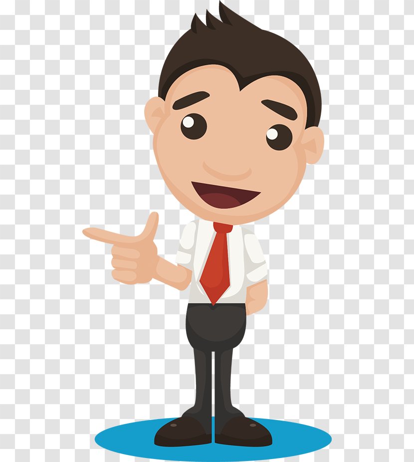 Businessperson Commerce - Smile - Cartoon Business Man Transparent PNG