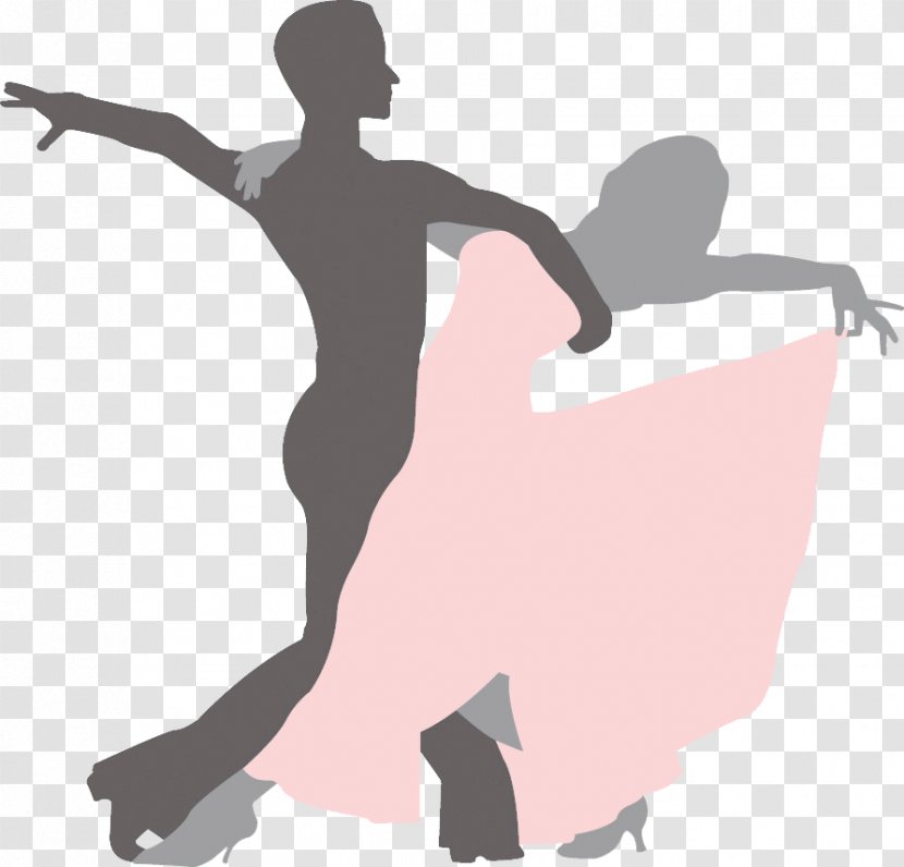 Dance Studio Party Salsa Swing - Cartoon - Simple Silhouette Figures Transparent PNG