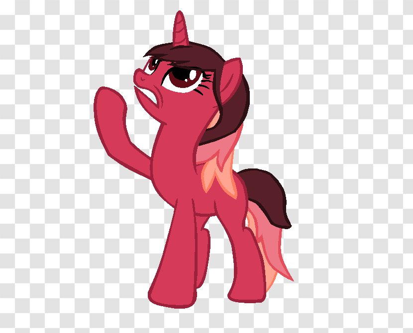 Pony Horse Legendary Creature Clip Art - Heart Transparent PNG