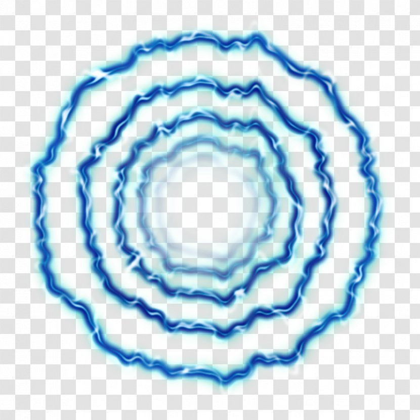 Color Desktop Wallpaper Blue - Art - Ring Effect Transparent PNG