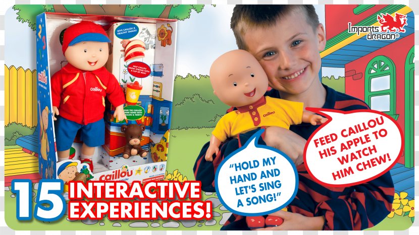 Big Brother Caillou Toddler Family Infant - Advertising Transparent PNG