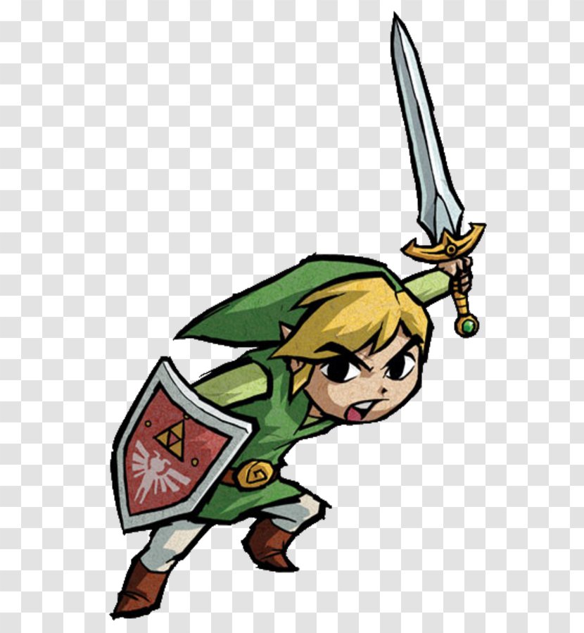 The Legend Of Zelda: Four Swords Adventures A Link To Past And Zelda II: Adventure Wind Waker - Gamecube Transparent PNG