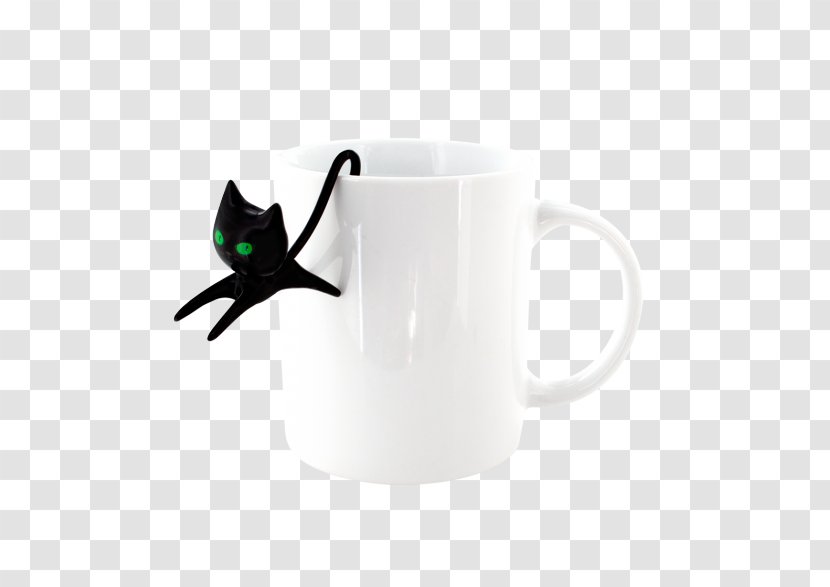 Tea Infuser Cat Mug Coffee Cup - Tableware Transparent PNG