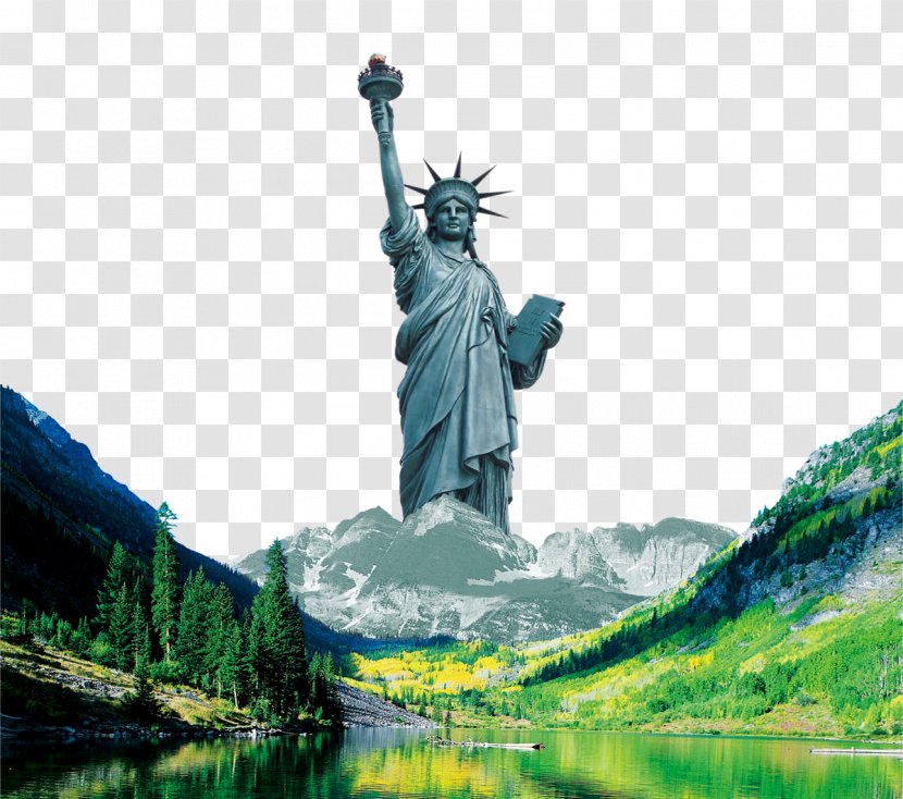 Statue Of Liberty Clip Art - Water Transparent PNG