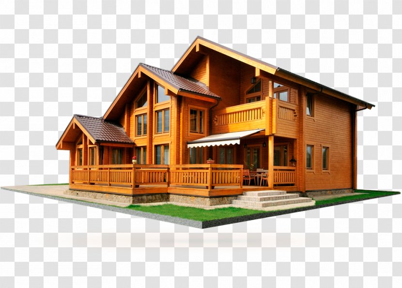 Glued Laminated Timber Log House Building Cabin - Living Room Transparent PNG
