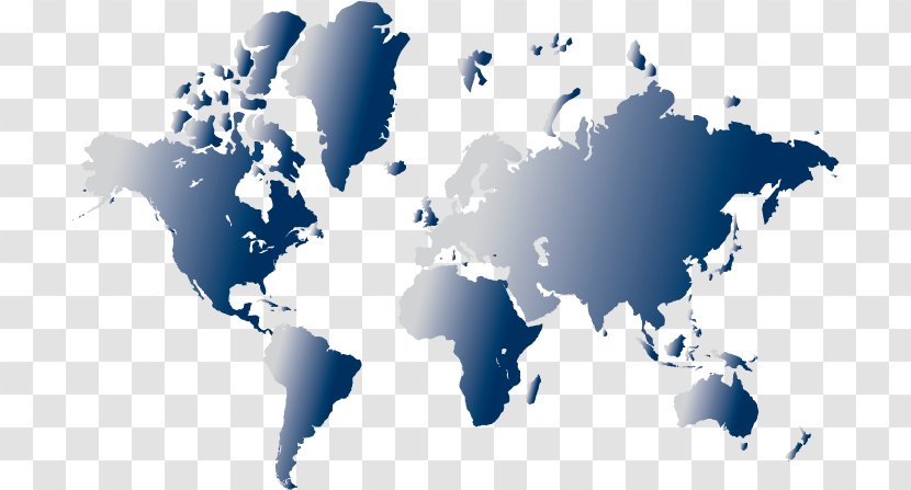World Map Mercator Projection Vector Graphics - Earth - Divided Wall Distillation Column Transparent PNG