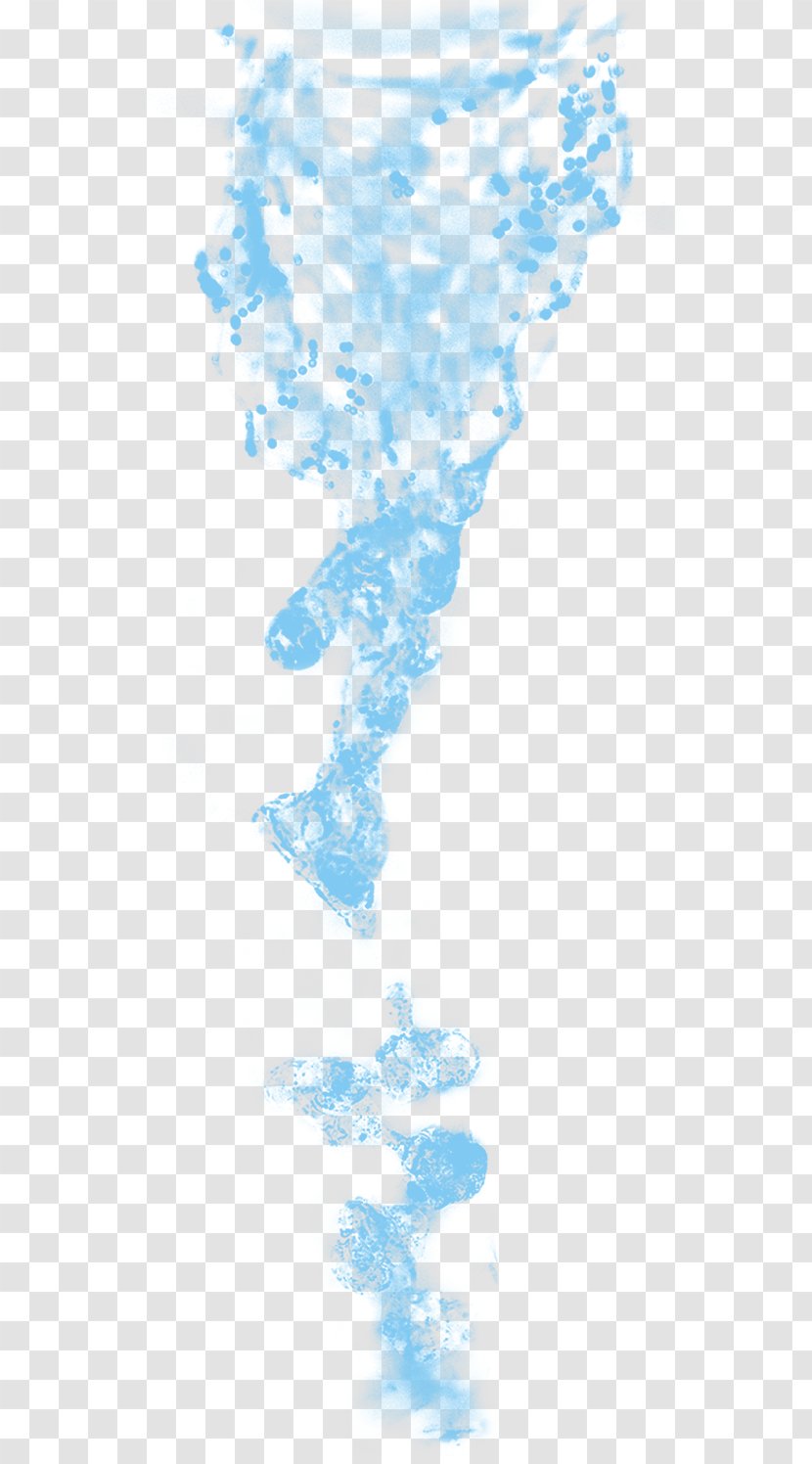 Water - Blue - The Effect Of Transparent PNG