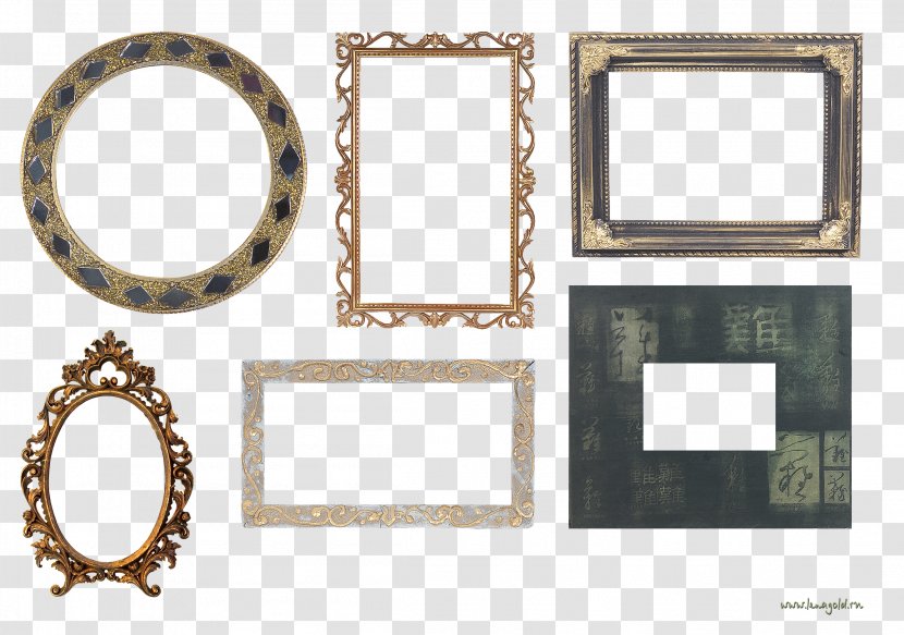 Picture Frames Photography Clip Art - Brass - Painting Transparent PNG