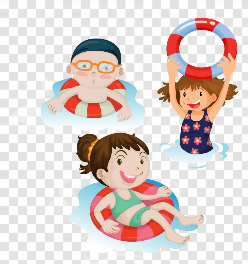 Swimming Child Clip Art - Boy - Swim Transparent PNG