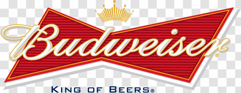 Budweiser Beer Anheuser-Busch Pale Lager Logo - Banner Transparent PNG