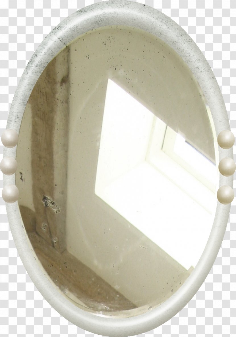 Magic Mirror Glass - Oval - Beautiful Decorative Transparent PNG