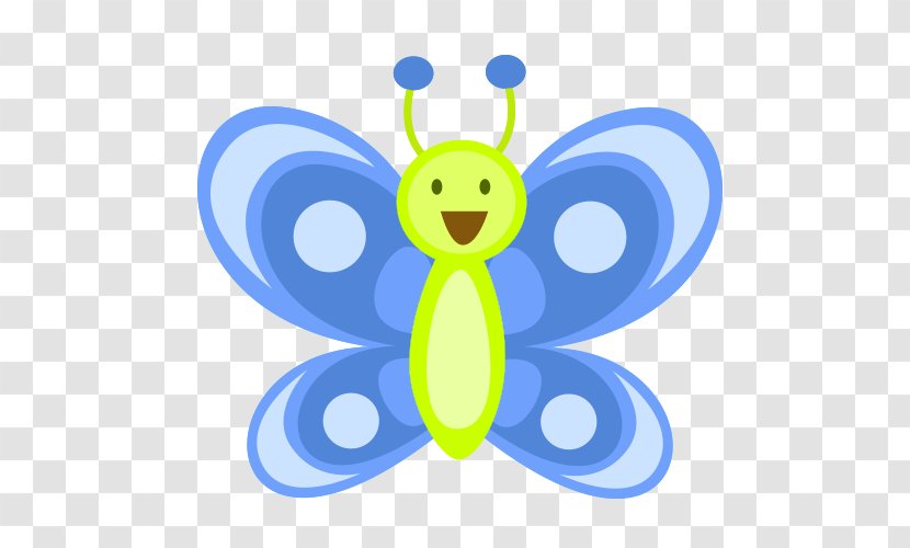 Butterfly Insect Cartoon Clip Art - Invertebrate Transparent PNG