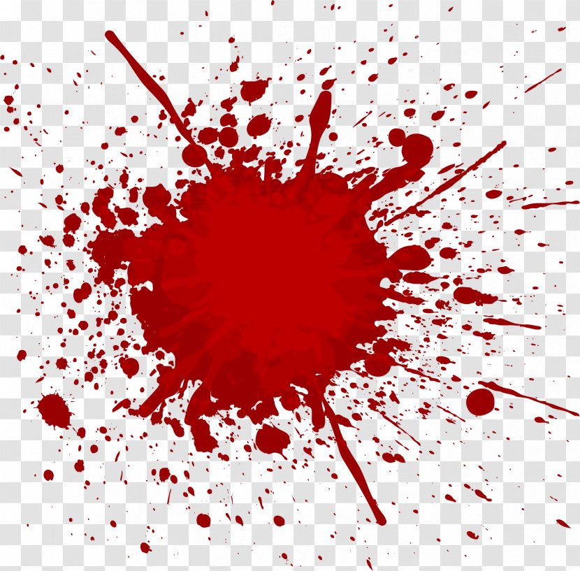 Blood Type Norbu Euclidean Vector - Black And White - Crime Scene Transparent PNG