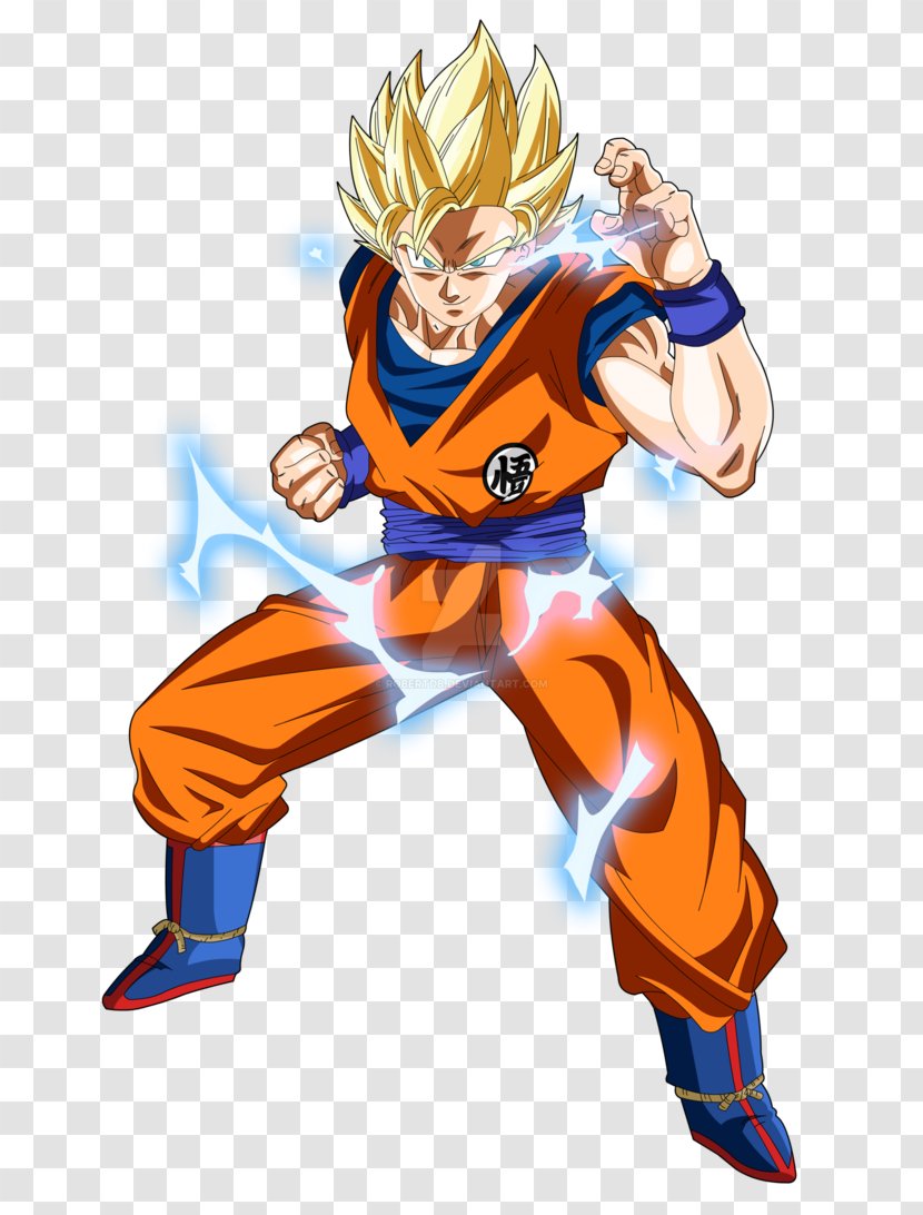 Goku Gohan Vegeta Super Saiya Saiyan - Cartoon Transparent PNG