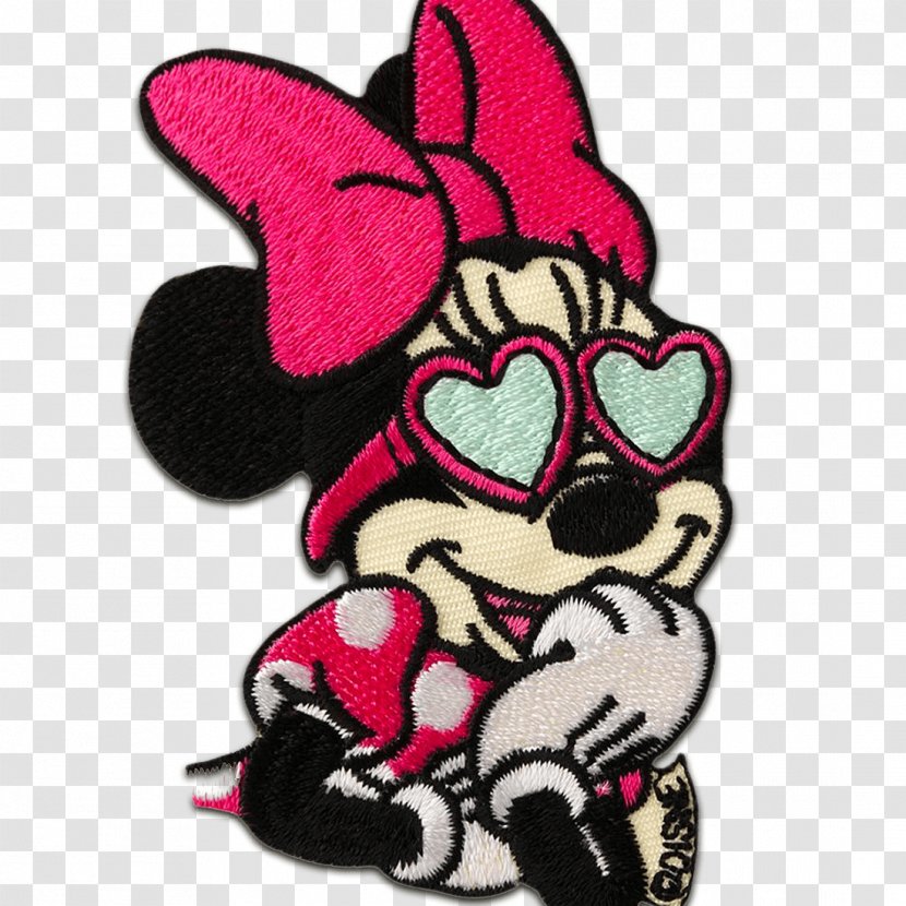 Minnie Mouse Mickey Embroidery Embroidered Patch Iron-on - Clothing Transparent PNG