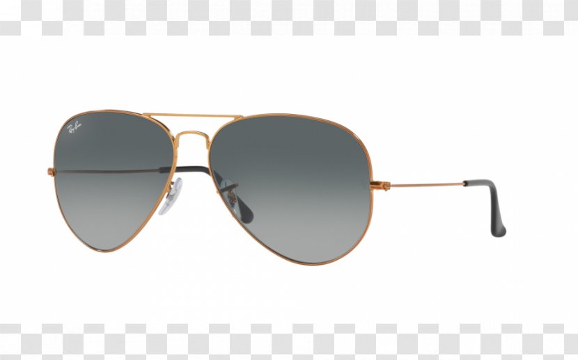 Ray-Ban Wayfarer Aviator Sunglasses Fashion - Mirrored - Metal Gradient Shading Transparent PNG