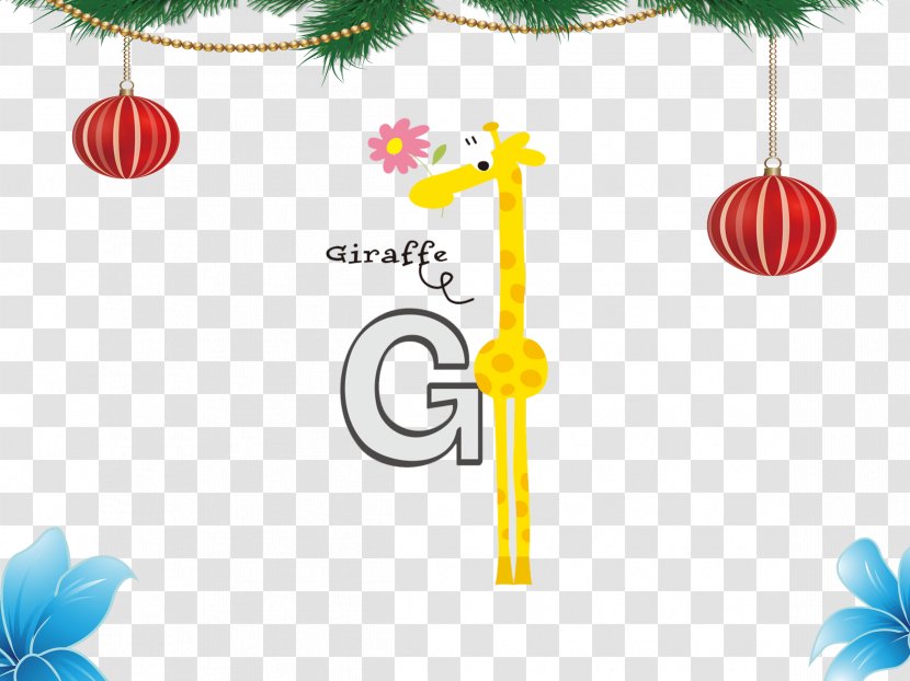 Cartoon Cute Letter G - Tree - Petal Transparent PNG