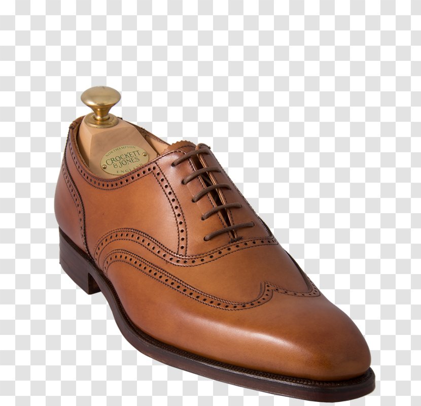 Crockett & Jones Oxford Shoe Toe Northampton - Leather - Last Transparent PNG