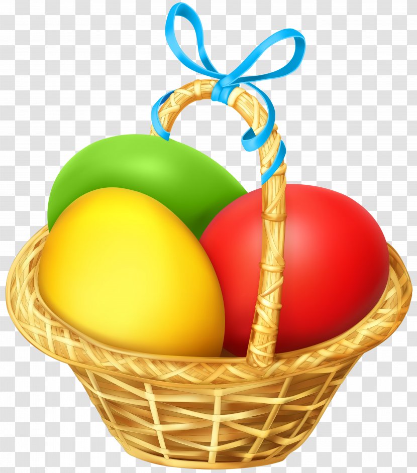 Easter Bunny Egg Clip Art - Basket Transparent Transparent PNG