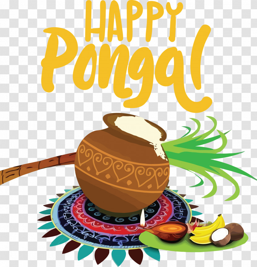 Pongal Happy Pongal Harvest Festival Transparent PNG