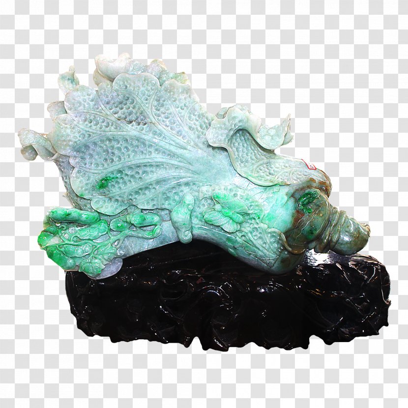 Jadeite Cabbage - Figurine - Emerald Ornaments Transparent PNG