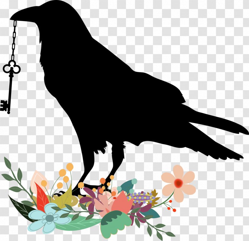Common Raven The Crow Bird Clip Art Transparent PNG