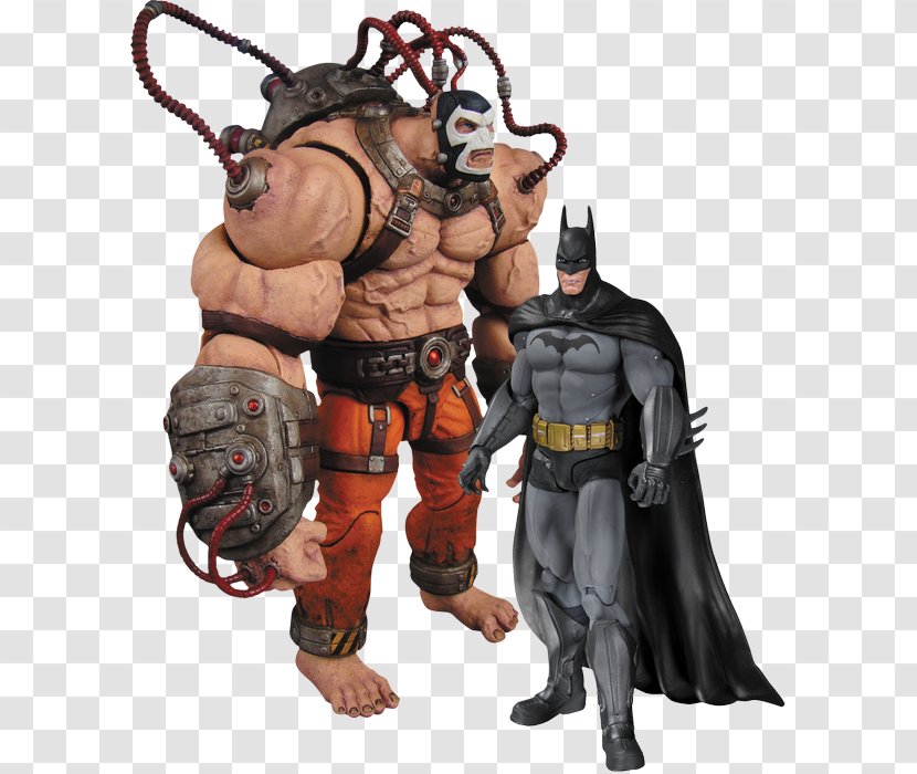 Batman: Arkham City Asylum Bane Knightfall - Dc Collectibles - Batman Origins Transparent PNG