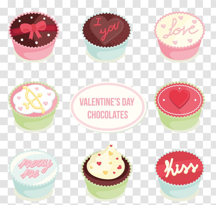 Chocolate Valentines Day Food - Gift - Vector 8 Valentine Transparent PNG