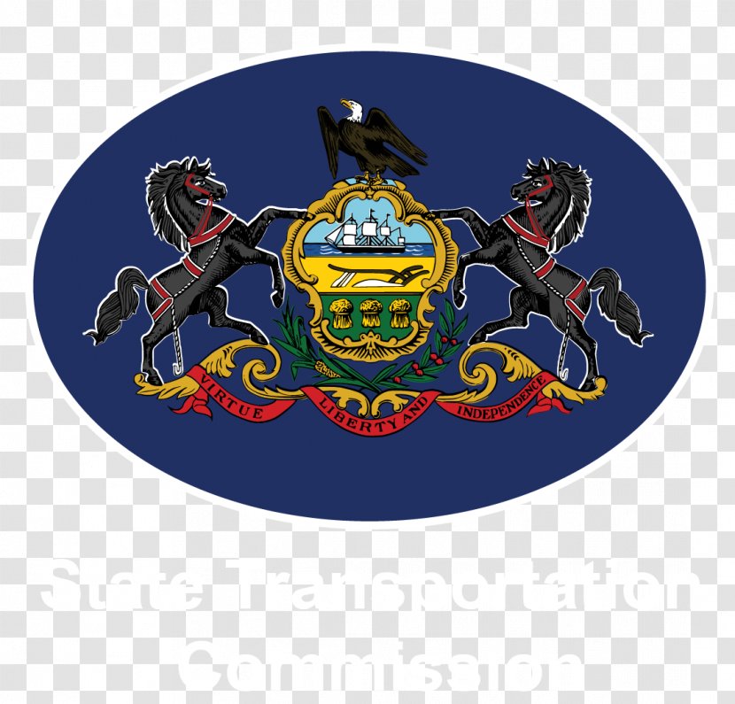 Flag And Coat Of Arms Pennsylvania Ohio State - Alabama Transparent PNG