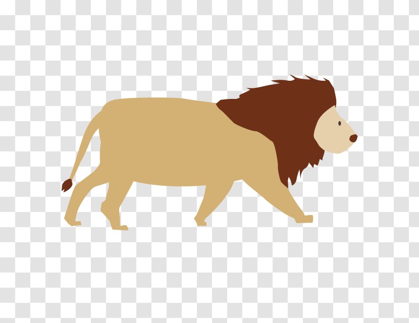 Lion Clip Art Dog Illustration Mammal - Organism Transparent PNG