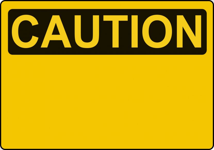 Warning Sign Template Traffic Clip Art - Vehicle Registration Plate - Attention Transparent PNG