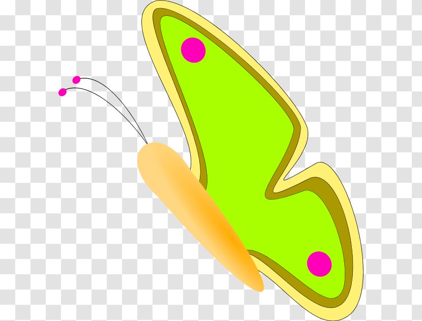 Butterfly Clip Art - Color - Green Clipart Transparent PNG