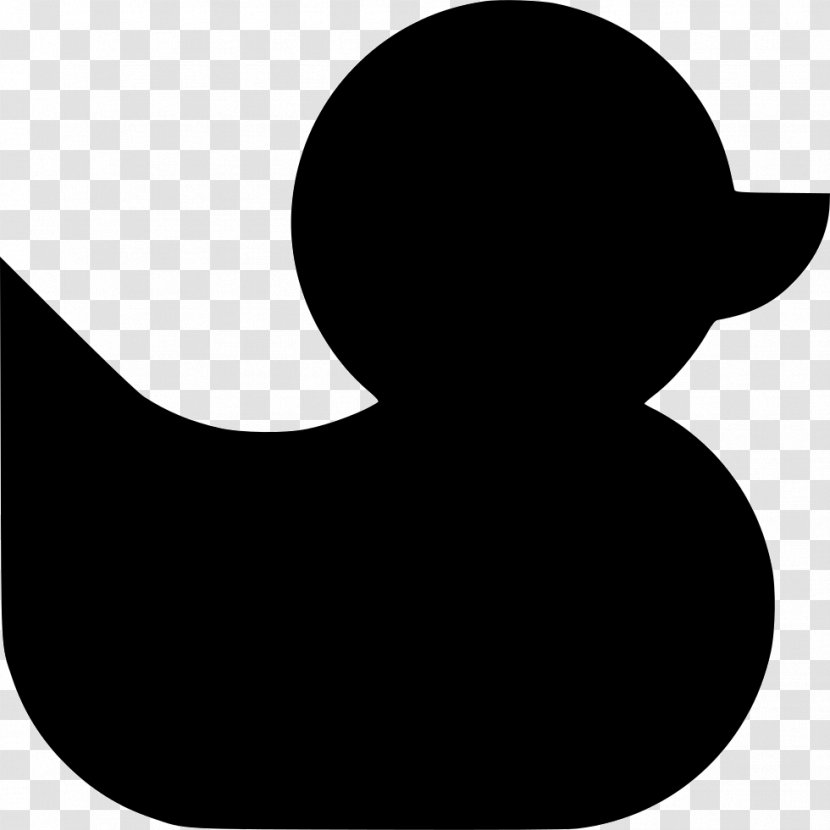 Rubber Duck Clip Art - Black And White - Duckie Insignia Transparent PNG