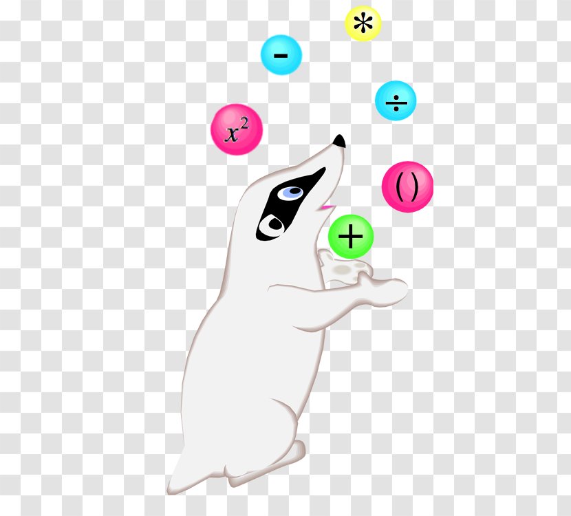 Mammal Technology Nose Clip Art - Hand - Math Operations Transparent PNG